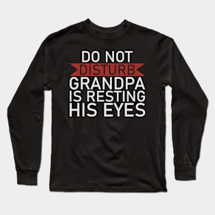Funny Grandpa Long Sleeve T-Shirt